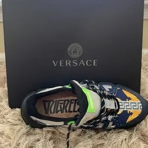 Versace | Shoes | Versace Mens Shoes Casual Wear With Rfid  display picture 2